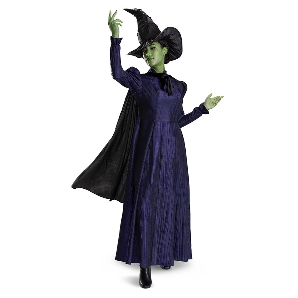 Wicked Elphaba Adult Deluxe Costume Size Small